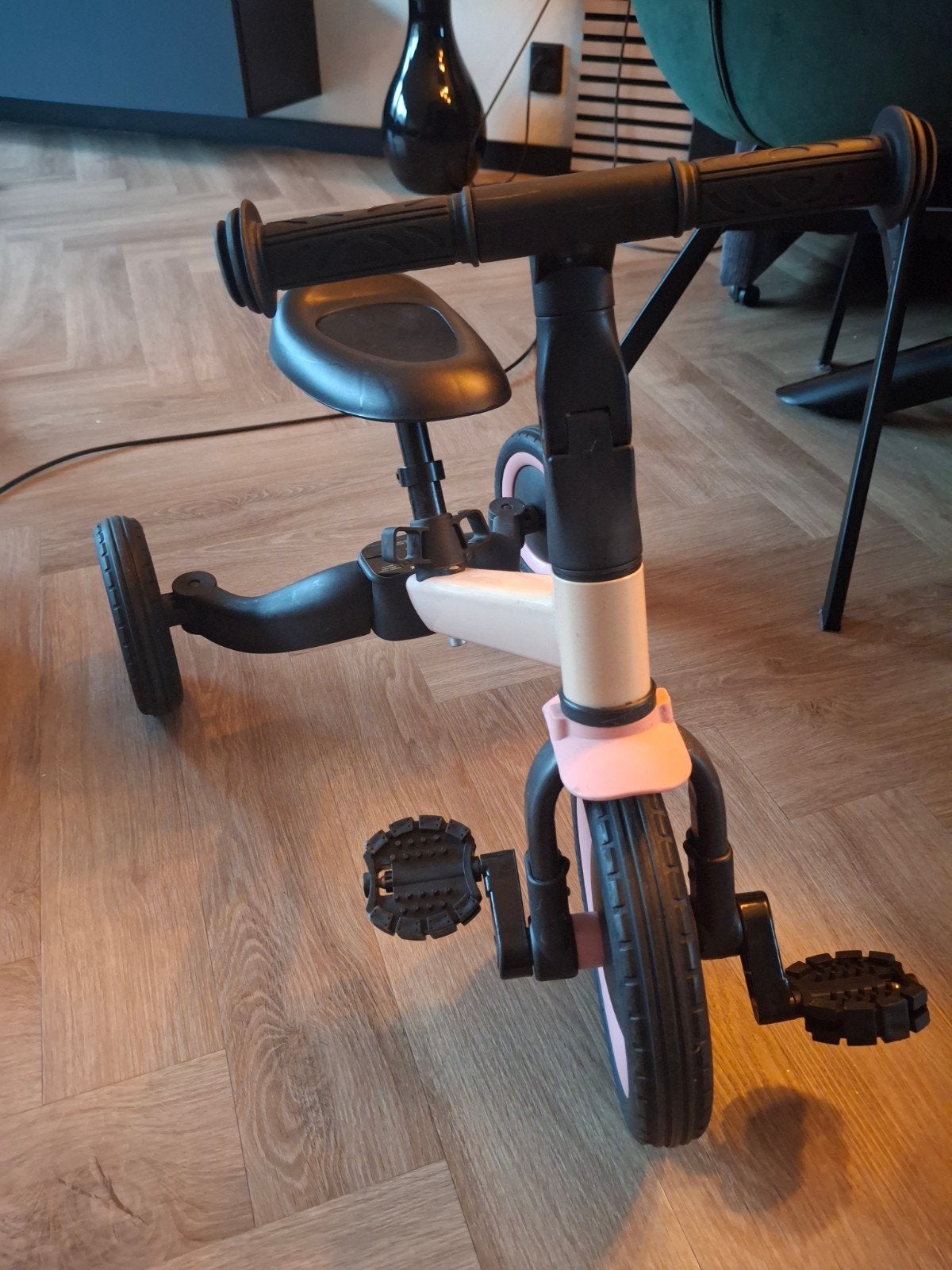 Topmark Roze Drie-in-één Driewieler/Loopfiets, Fietsen en Brommers, Fietsen | Driewielers, Ophalen