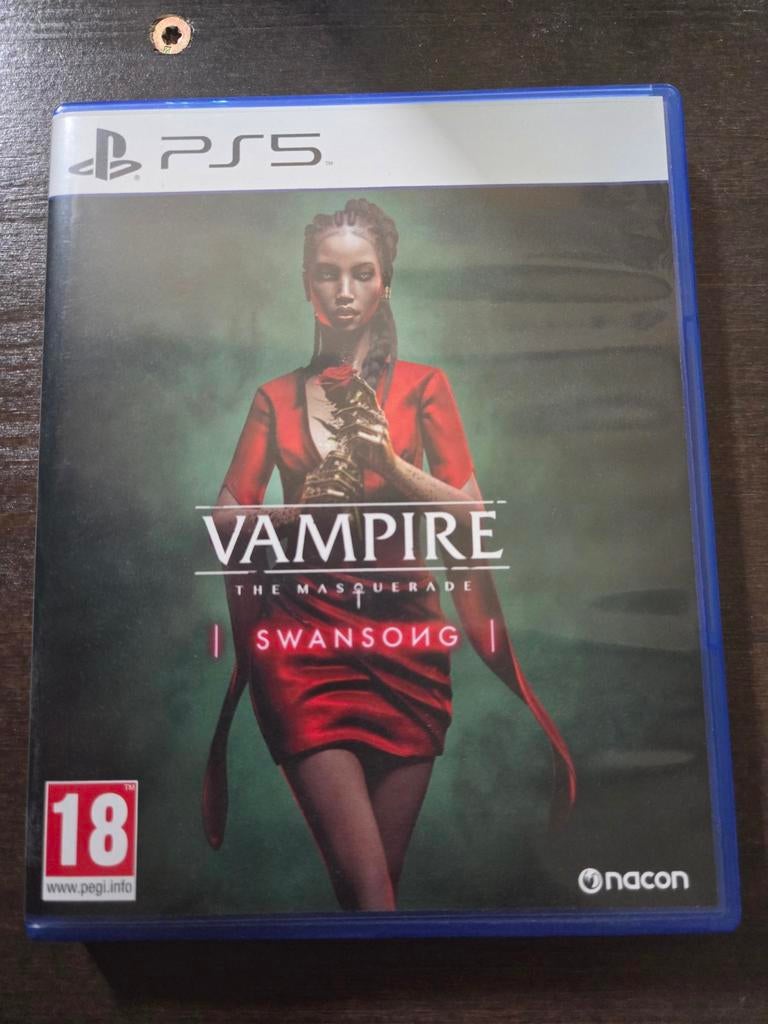 Vampire the Masquerade Swansong PS5 - Zo goed als nieuw, Vanaf 18 jaar, 1 speler, Ophalen of Verzenden, Zo goed als nieuw