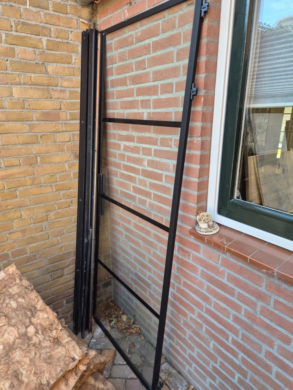 gebruikte douchedeur sealskin, Ophalen