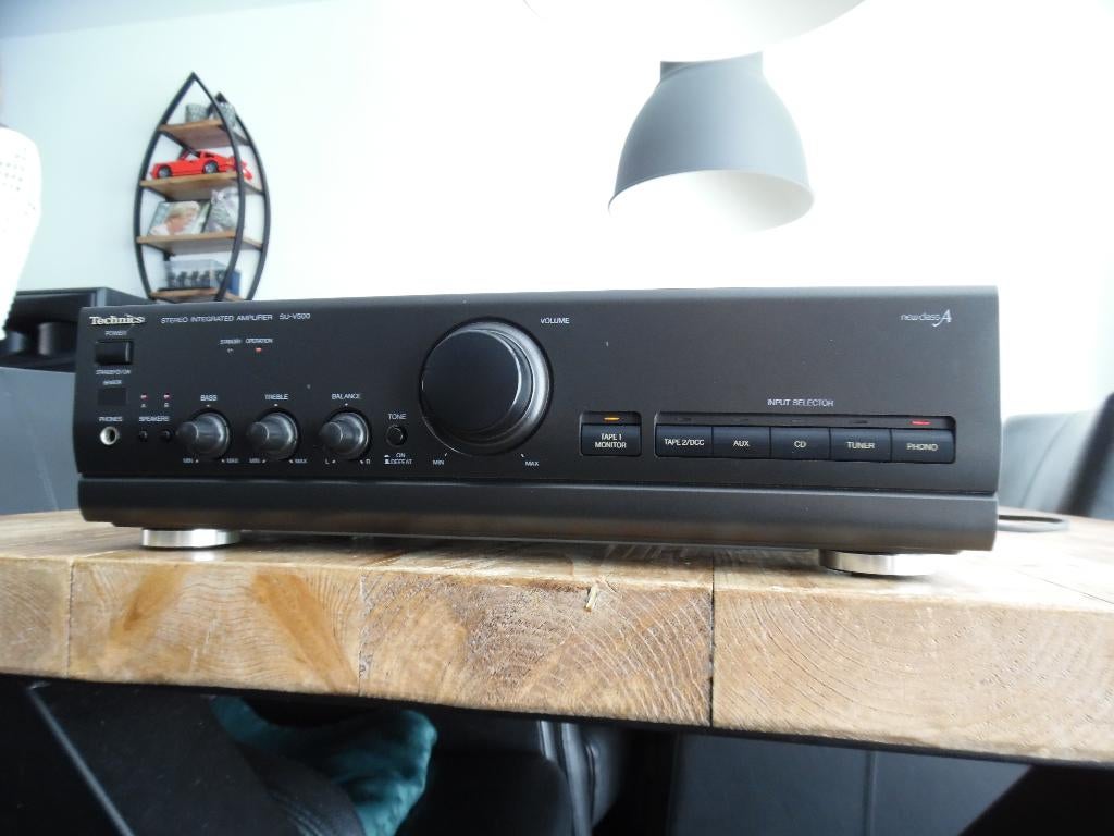 Mooie Technics New Class A versterker type SU-V500, Overige merken, Gebruikt, Ophalen of Verzenden, 60 tot 120 watt