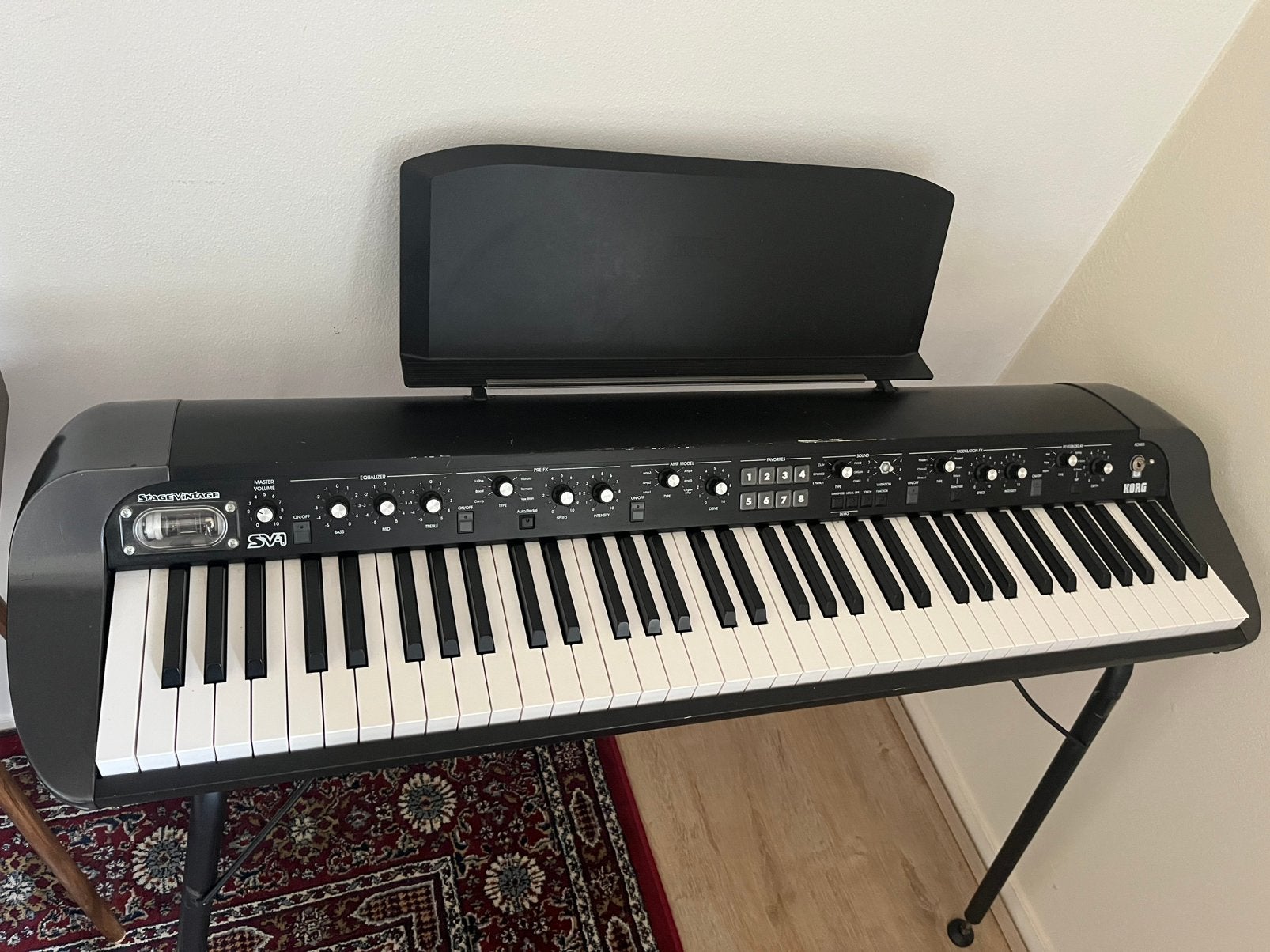 Korg SV-1 inclusief tas en flightcase, Ophalen, Gebruikt, Overige aantallen, Korg