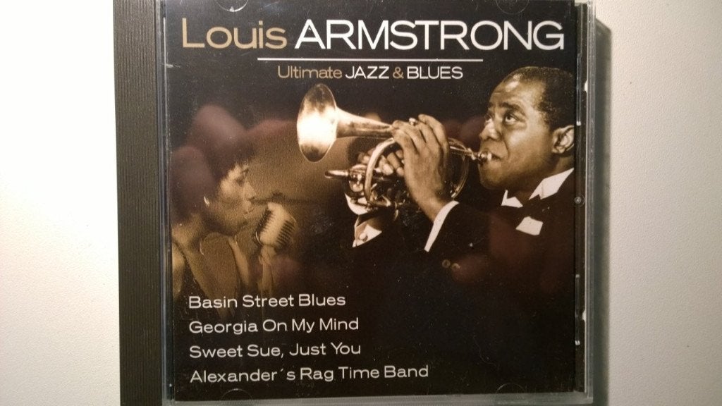 Louis Armstrong - Ultimate Jazz & Blues, Ophalen of Verzenden, Zo goed als nieuw, Blues, Album