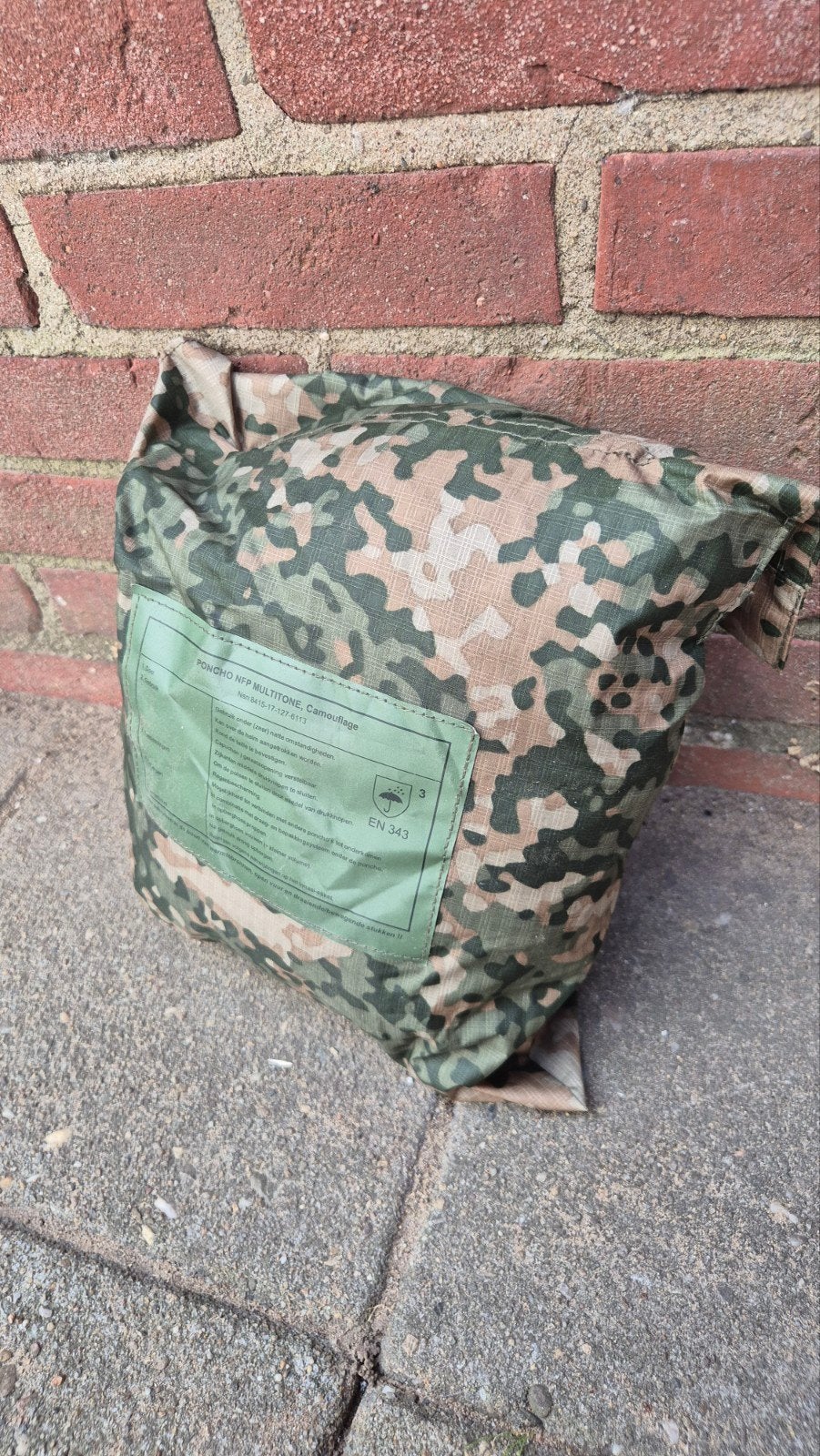 nfp voss tarp poncho zeil, Ophalen of Verzenden, Landmacht, Nederland