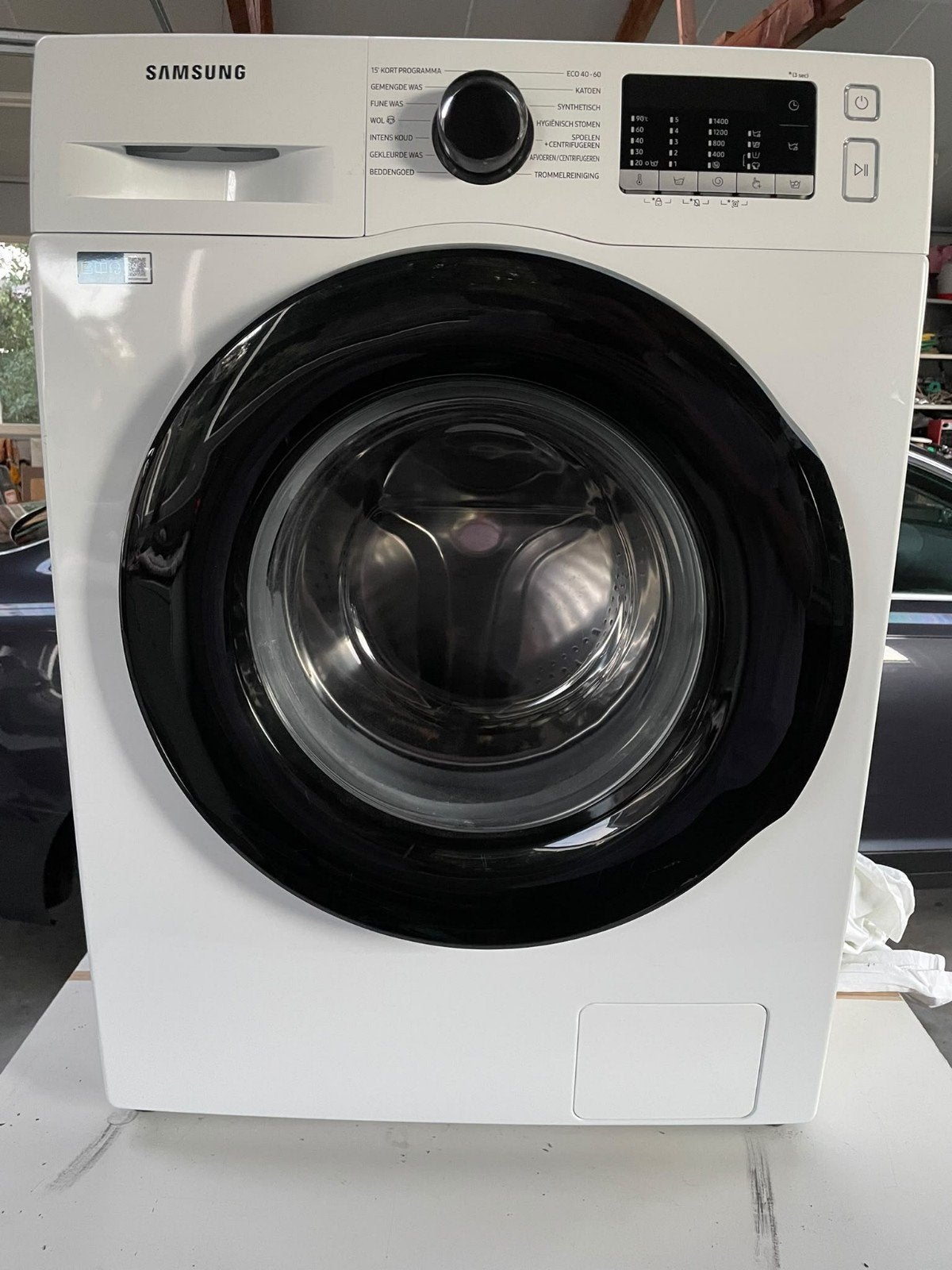 Defecte Samsung WW90TA049AE wasmachine (onderdelen, Ophalen, 1200 tot 1600 toeren, 8 tot 10 kg, Niet werkend
