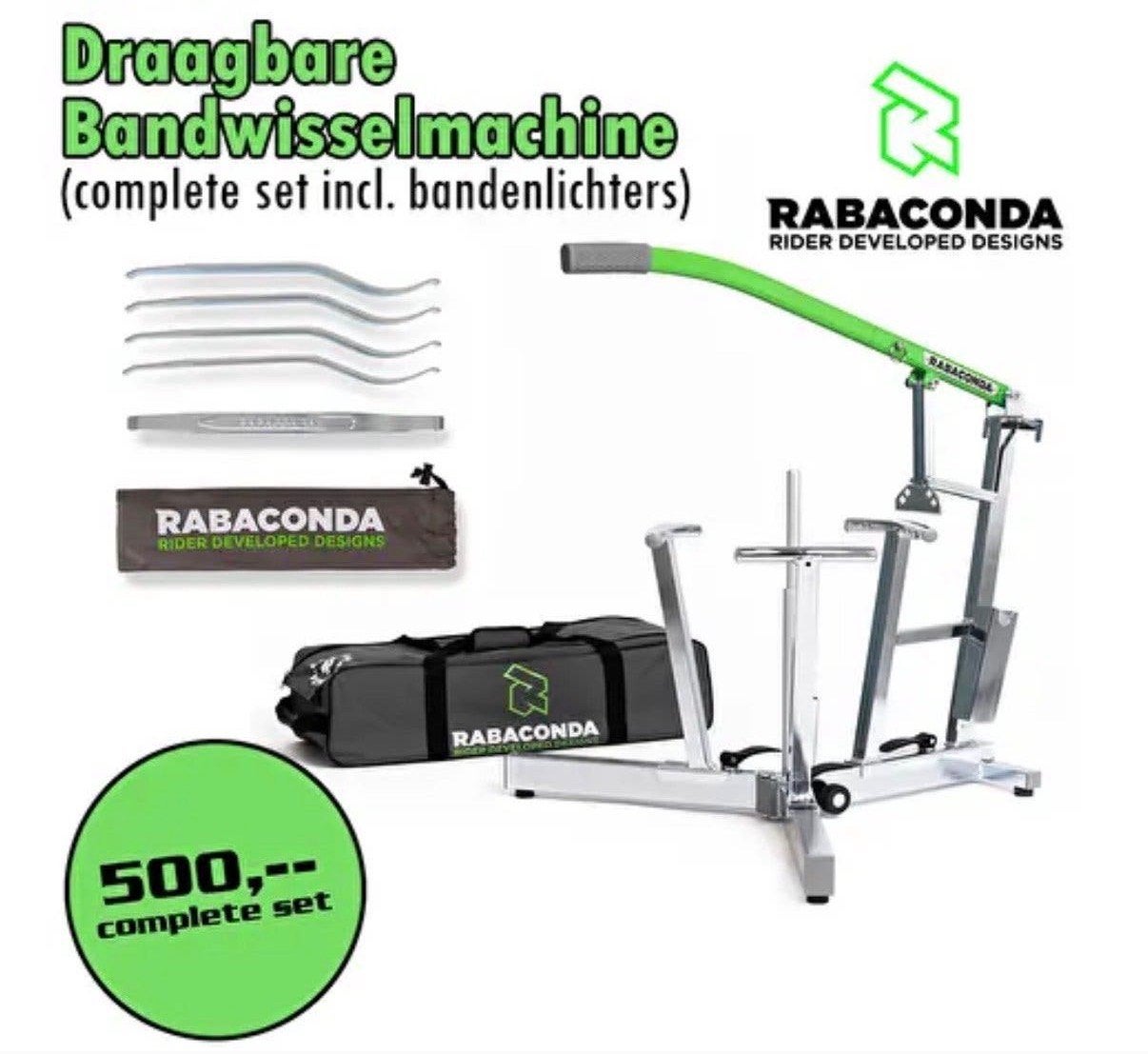 Rabaconda dirt tyre changer, Ophalen of Verzenden