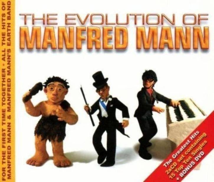 2CD/DVD: Manfred Mann – The Evolution Of Manfred Mann, Ophalen of Verzenden, Zo goed als nieuw, Poprock