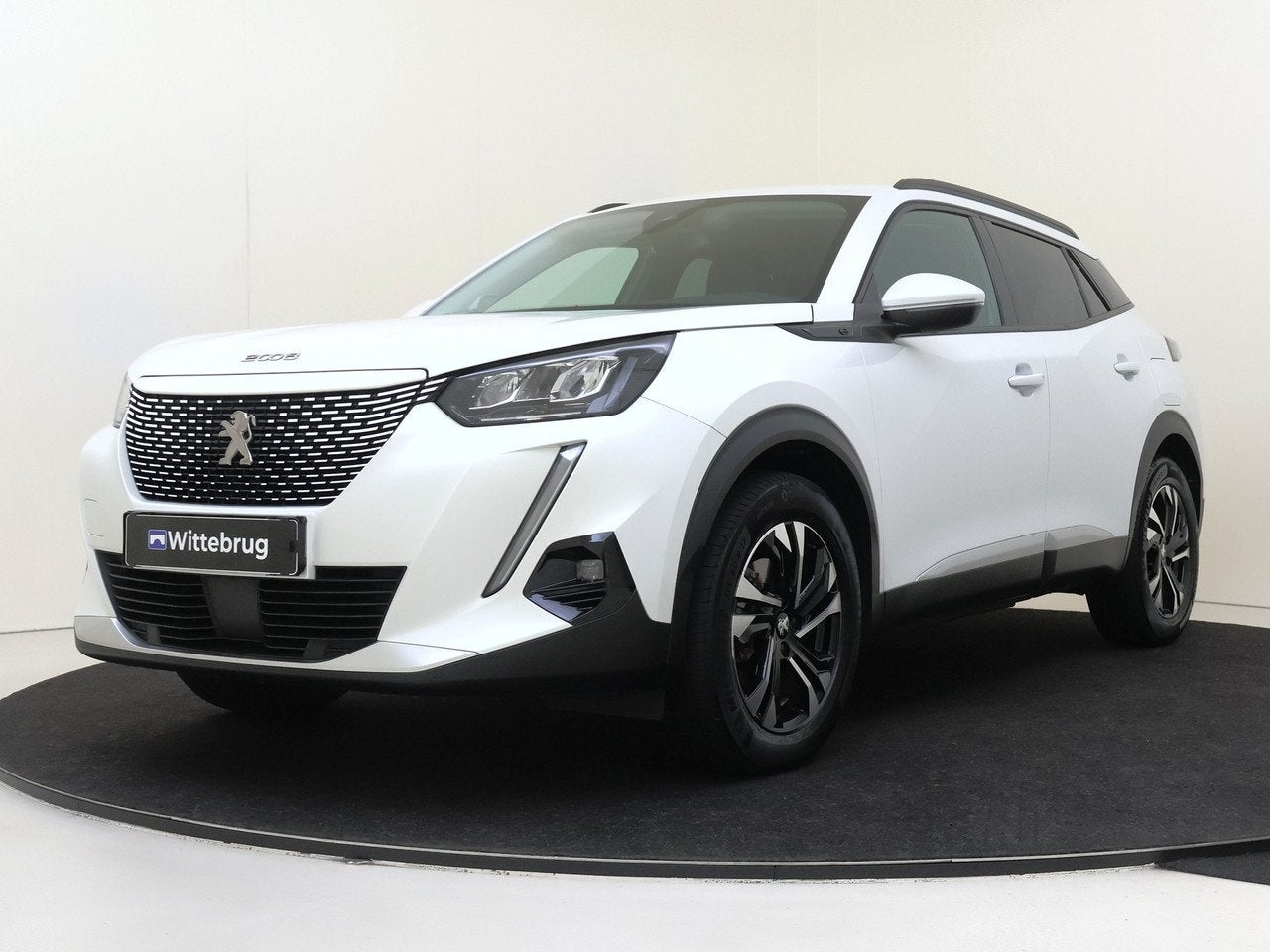 Peugeot e-2008 EV Allure Pack 50 kWh (bj 2021, automaat), Auto's, Peugeot, Automaat, 136 pk, Gebruikt, Automatische klimaatregeling