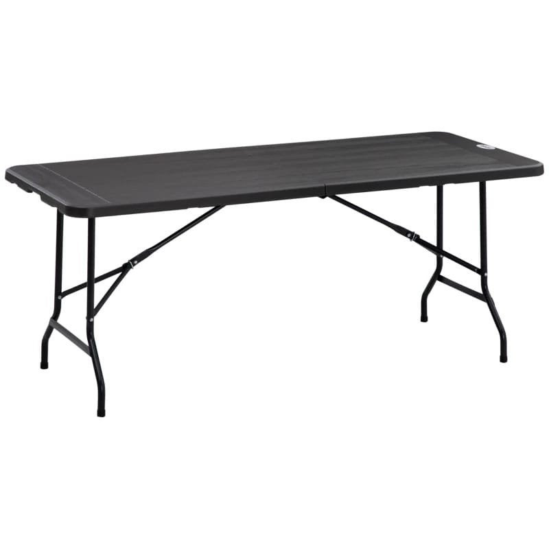 Opvouwbare Campingtafel - 180 cm - Houtlook biertafel, Ophalen of Verzenden, Nieuw