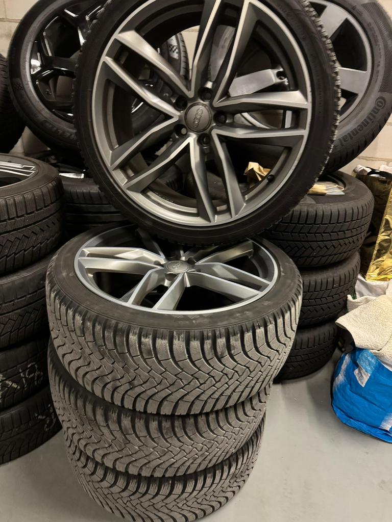 Audi A6 C7 | 20 Inch Velgenset | 255/35/20 | Winterbanden, Auto-onderdelen, Banden en Velgen, Ophalen, 255 mm, Banden en Velgen