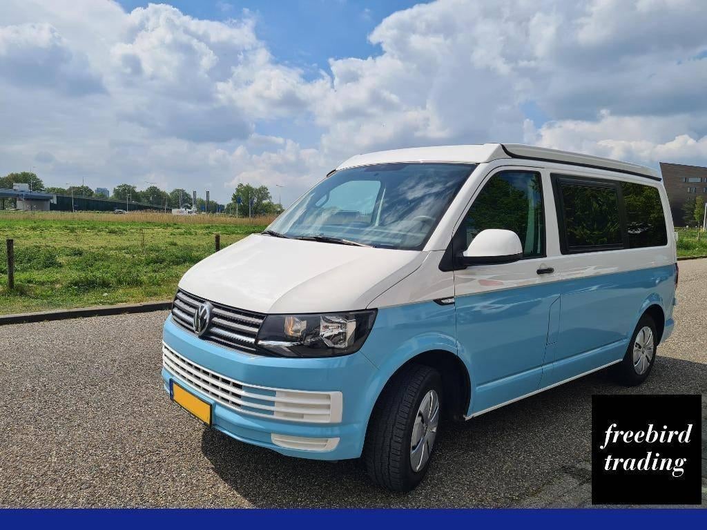 VW BUSCAMPER 4 PERSONEN, Koelkast, Buscamper of Camperbus, Bedrijf, Hefdak