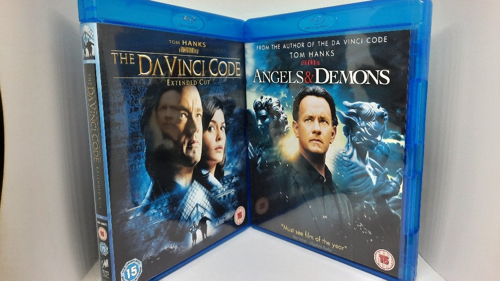 The Davinci Code / Angels & Demons Film Blu-Rays, Ophalen of Verzenden, Gebruikt, Avontuur