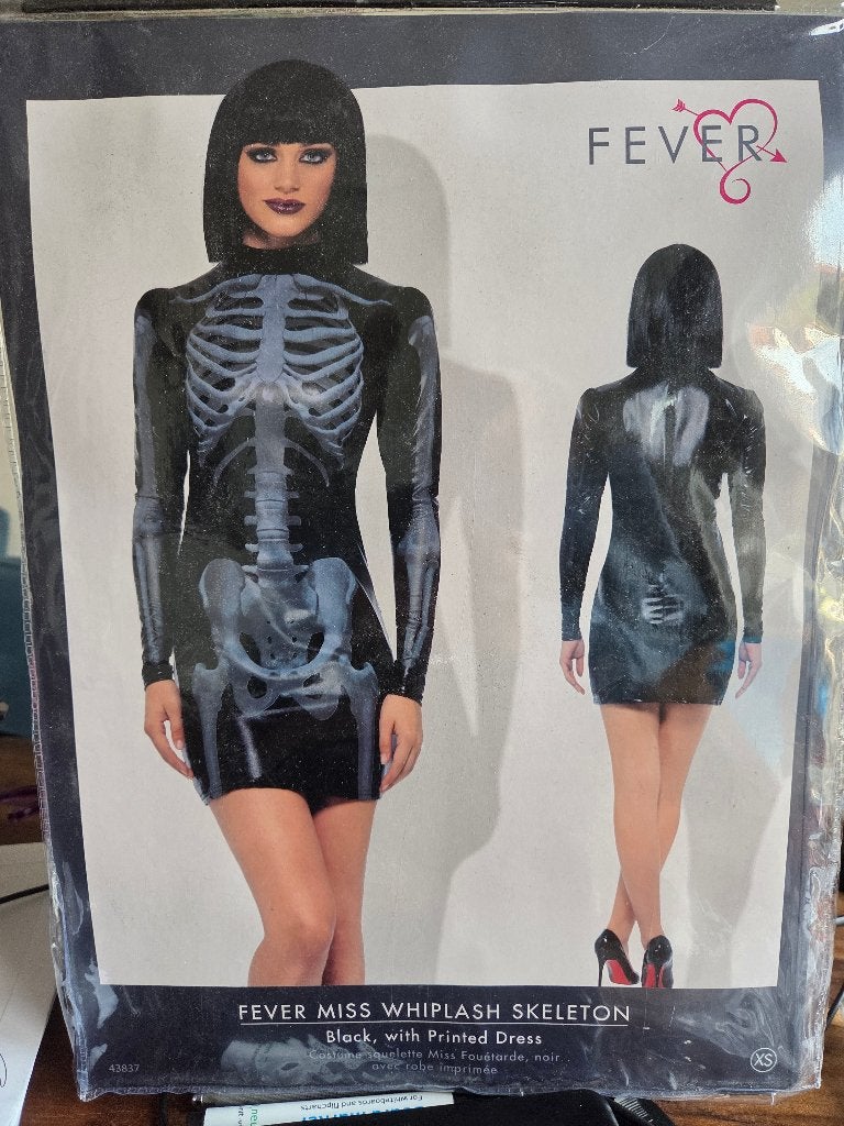 Nieuw, Smiffys, Halloween printed dress, mt 34, Kleding | Dames, Smiffys, Nieuw, Ophalen of Verzenden, Halloween