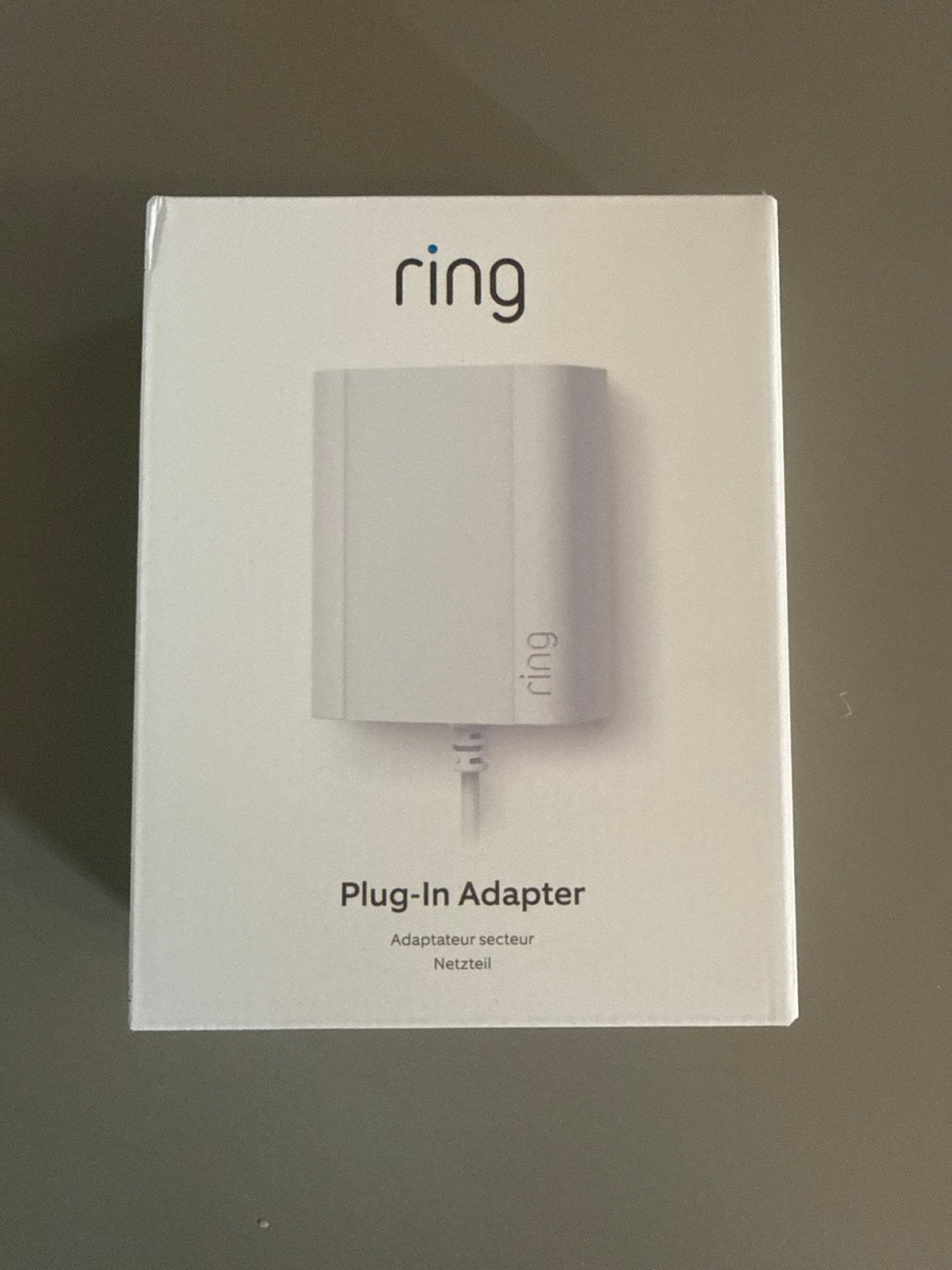 Ring Plug-In Adapter - Nieuw in doos, Ophalen of Verzenden, Nieuw, Origineel