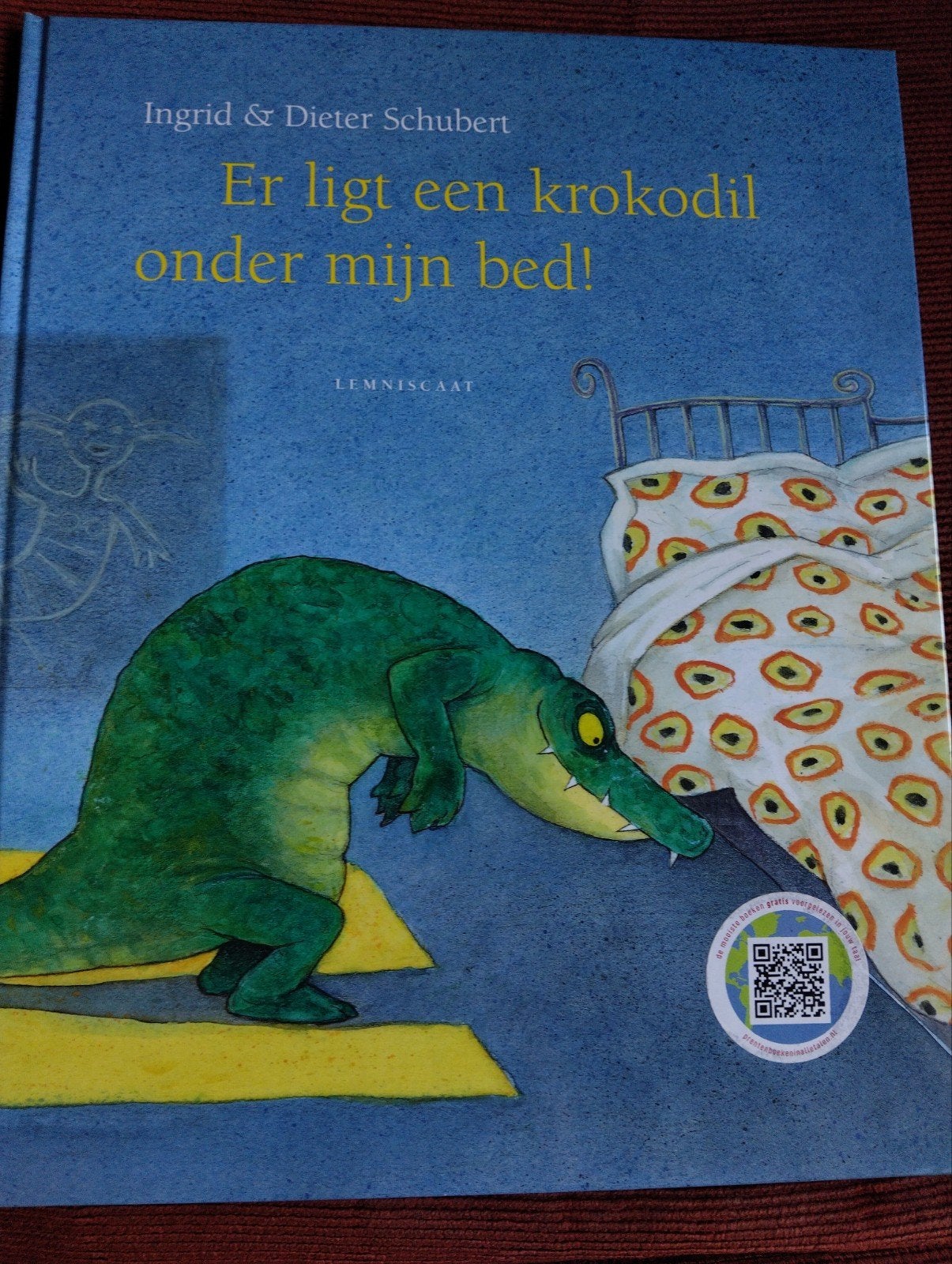 Ingrid Schubert - Er ligt een krokodil onder mijn bed!, Ophalen of Verzenden, Zo goed als nieuw, Ingrid Schubert; Dieter&Ingrid Schubert