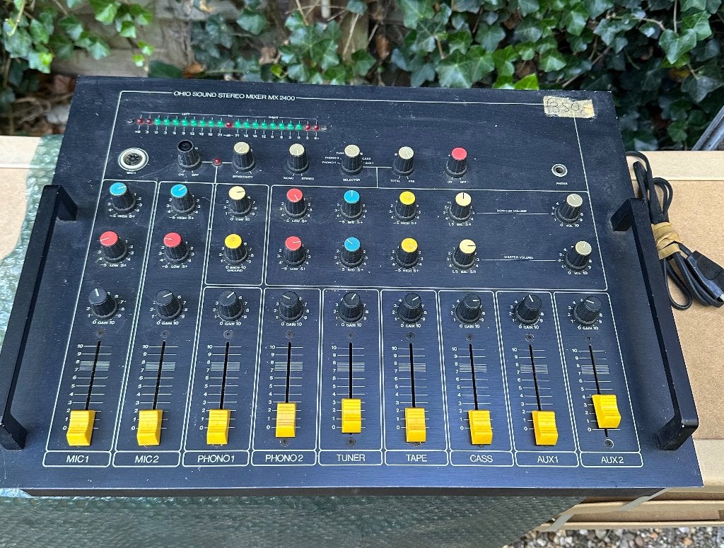 Ohio sound stereo MX 2400 mengpaneel, Gebruikt, O, O, Ophalen of Verzenden