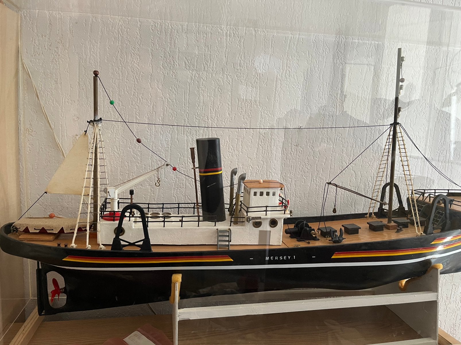 Model boot, Hobby en Vrije tijd, Modelbouw | Boten en Schepen, Ophalen of Verzenden, Zo goed als nieuw, Groter dan 1:32