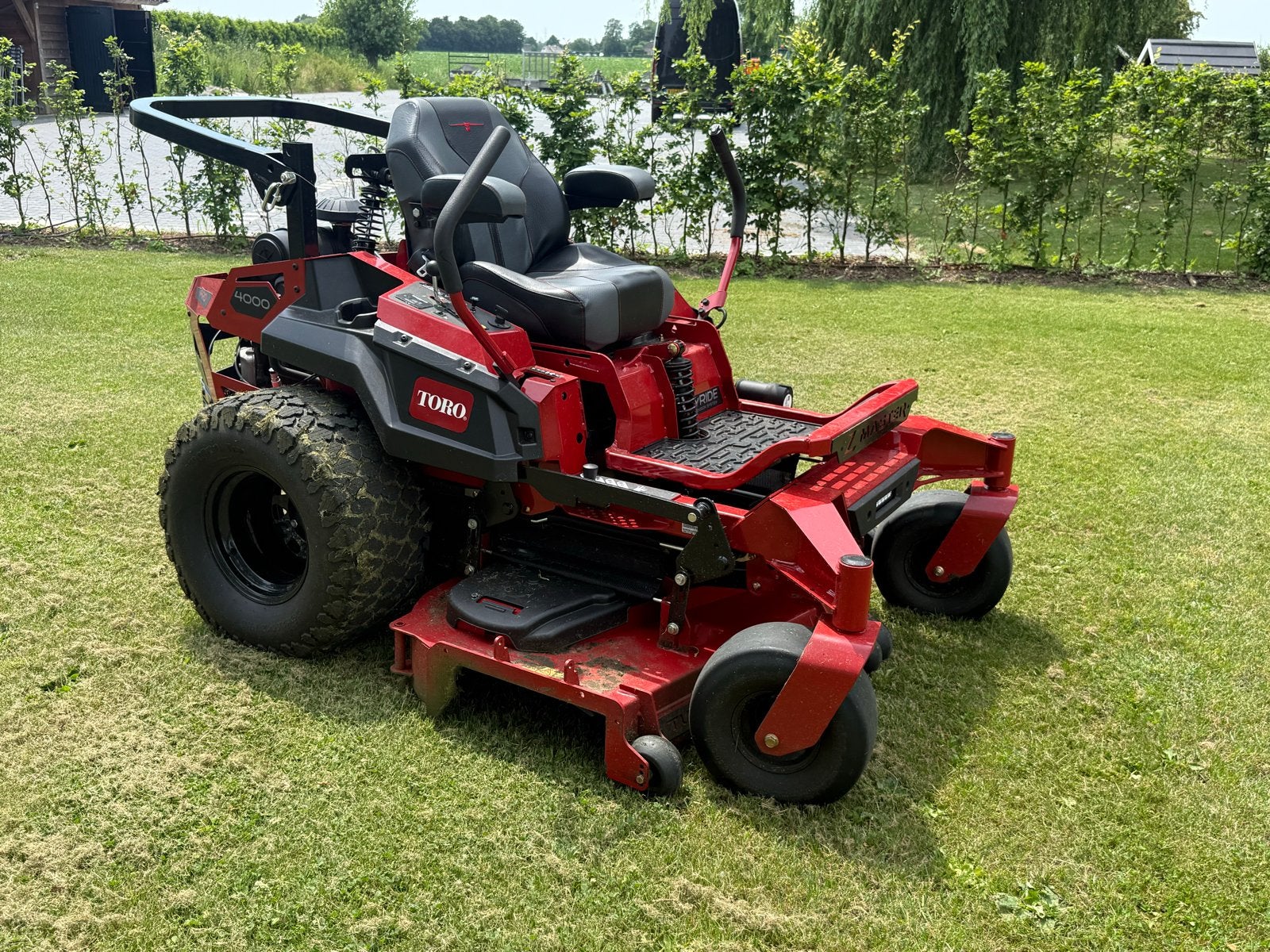 Toro Z Master Pro 4000 Zero-Turn Maaier prijs ex btw, Ophalen, Cirkelmaaier, Mulchfunctie, Zo goed als nieuw