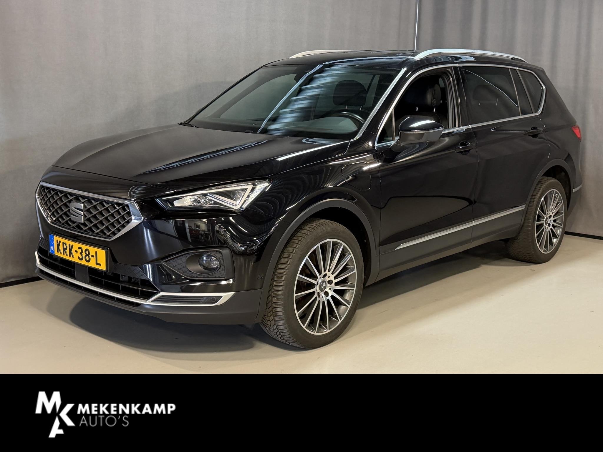 SEAT Tarraco 1.4 TSI e-Hybrid PHEV Xcellence 19"/Trekhaak/Ca, Auto's, 4 cilinders, Alcantara, Zwart, Hybride Elektrisch/Benzine