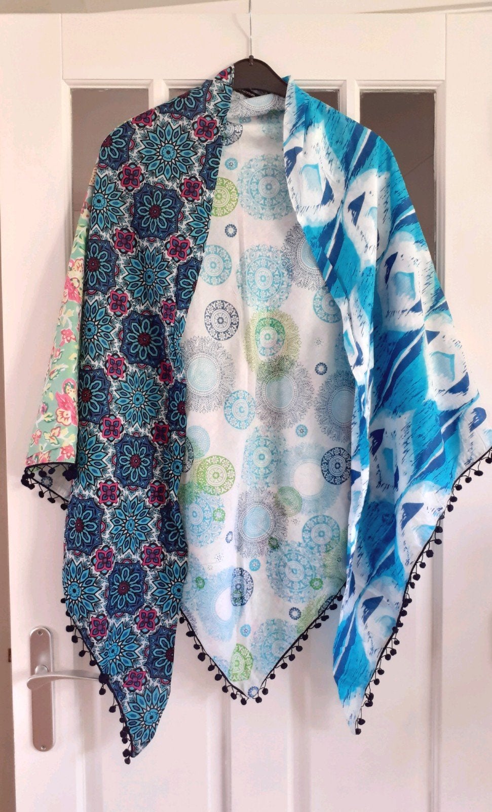 Summum dubbelzijdige omslagdoek sjaal in nieuwstaat, Kleding | Dames, Mutsen, Sjaals en Handschoenen, Summum Woman, Maat 46/48 (XL) of groter