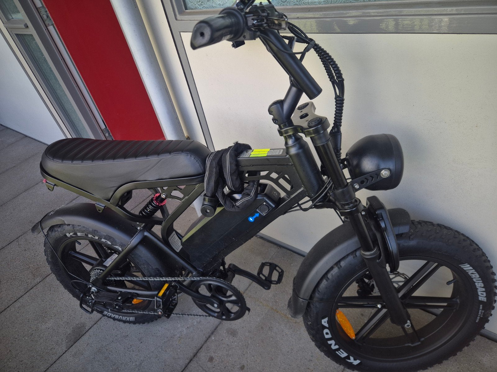 Zo goed als nieuwe OMA V120 Pro E-bike (Fatbike), Ophalen