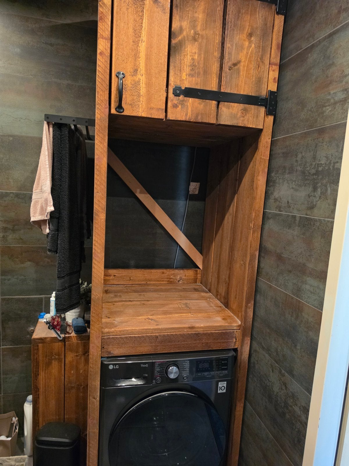 Prachtige wasmachine/droger kast., Ophalen