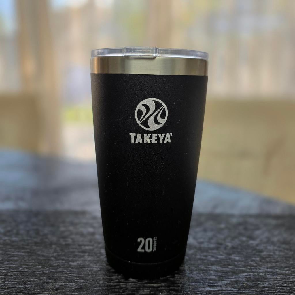 Takeya koffie beker to go 20 - 600ml / zwart, Ophalen of Verzenden, Zo goed als nieuw