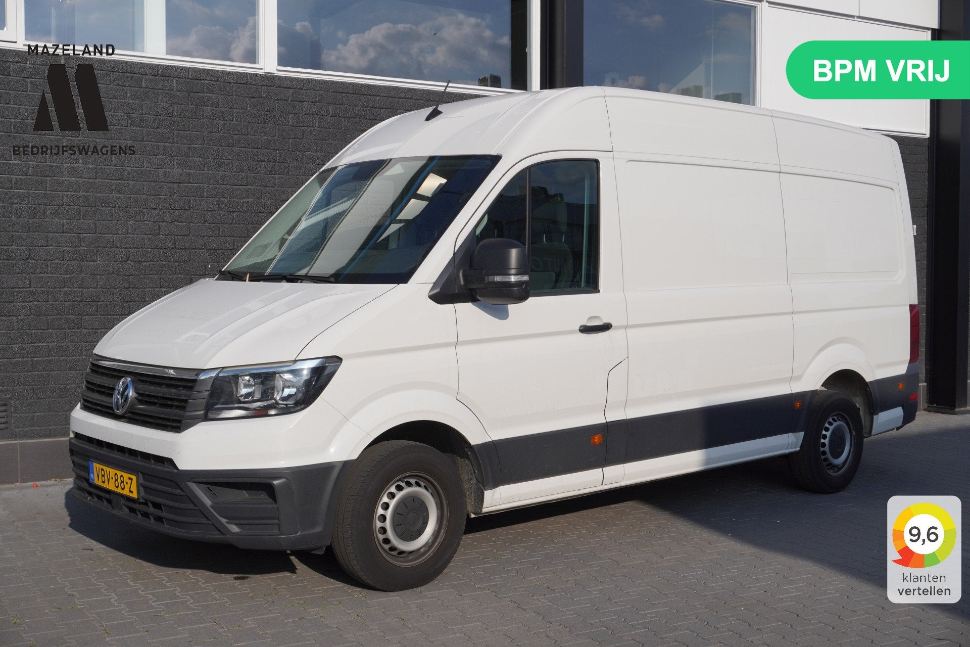 Volkswagen Crafter 2.0 TDI 140PK L3H3 - Airco - Radio - Crui, Voorwielaandrijving, Elektrische ramen, Stof, Gebruikt