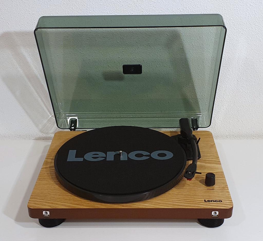 Platenspeler met ingebouwde speakers Lenco LS-50, Overige merken, Ophalen of Verzenden, USB-aansluiting, S