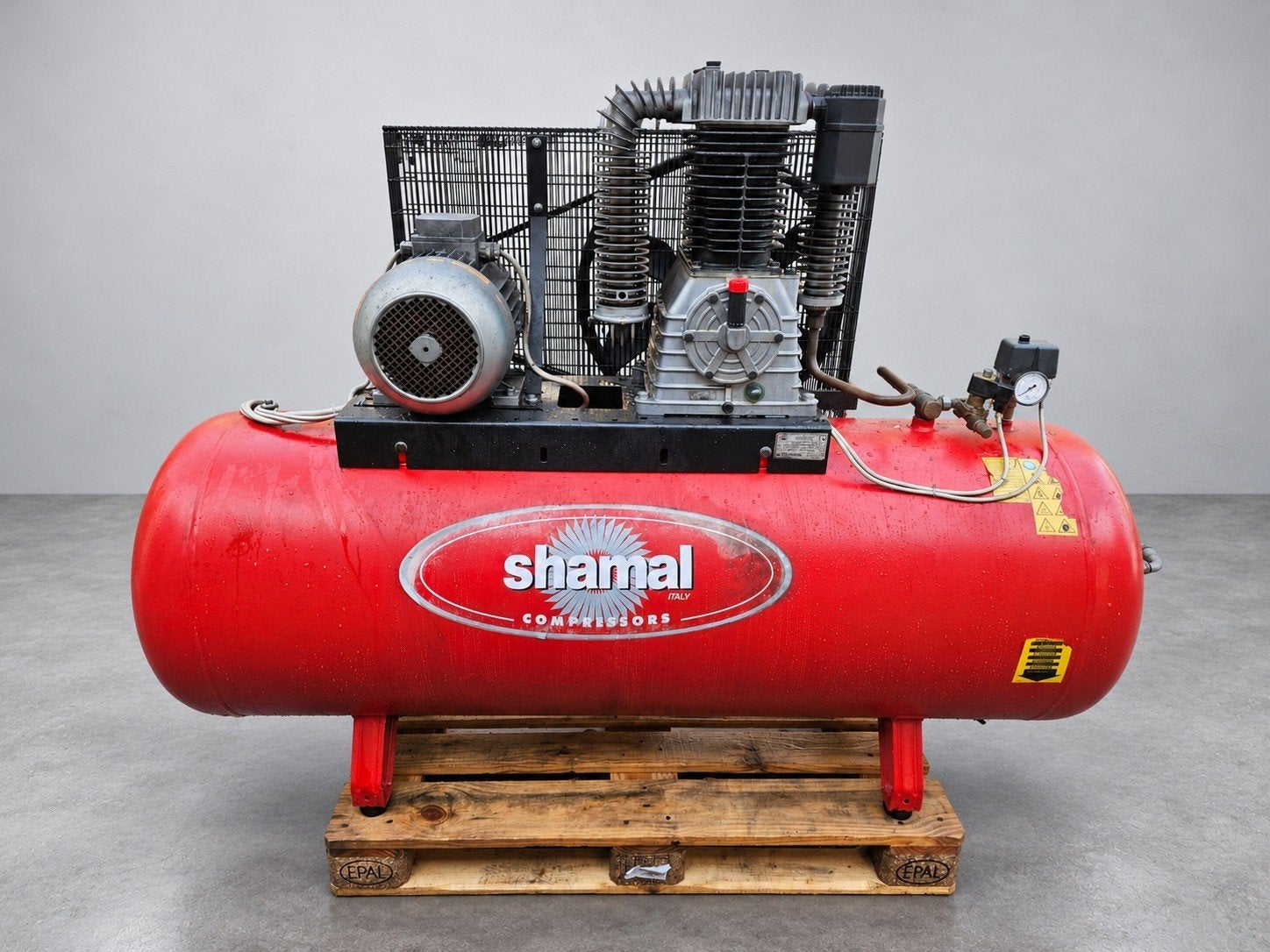 Shamal compressor 1100 L/min - 500 liter tank, Doe-het-zelf en Verbouw, Ophalen of Verzenden, Gebruikt, 800 liter/min of meer