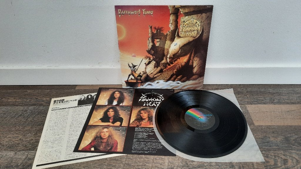 Diamond Head – Borrowed Time LP Plaat, Japan, Heavy Metal, LP, Gebruikt, Ophalen of Verzenden, 12 inch