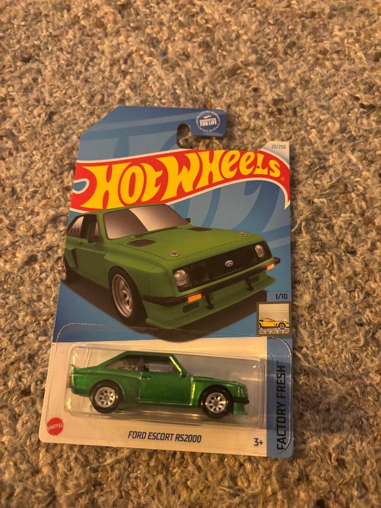 Hot wheels ford escort RS2000 sth, Ophalen of Verzenden, Zo goed als nieuw