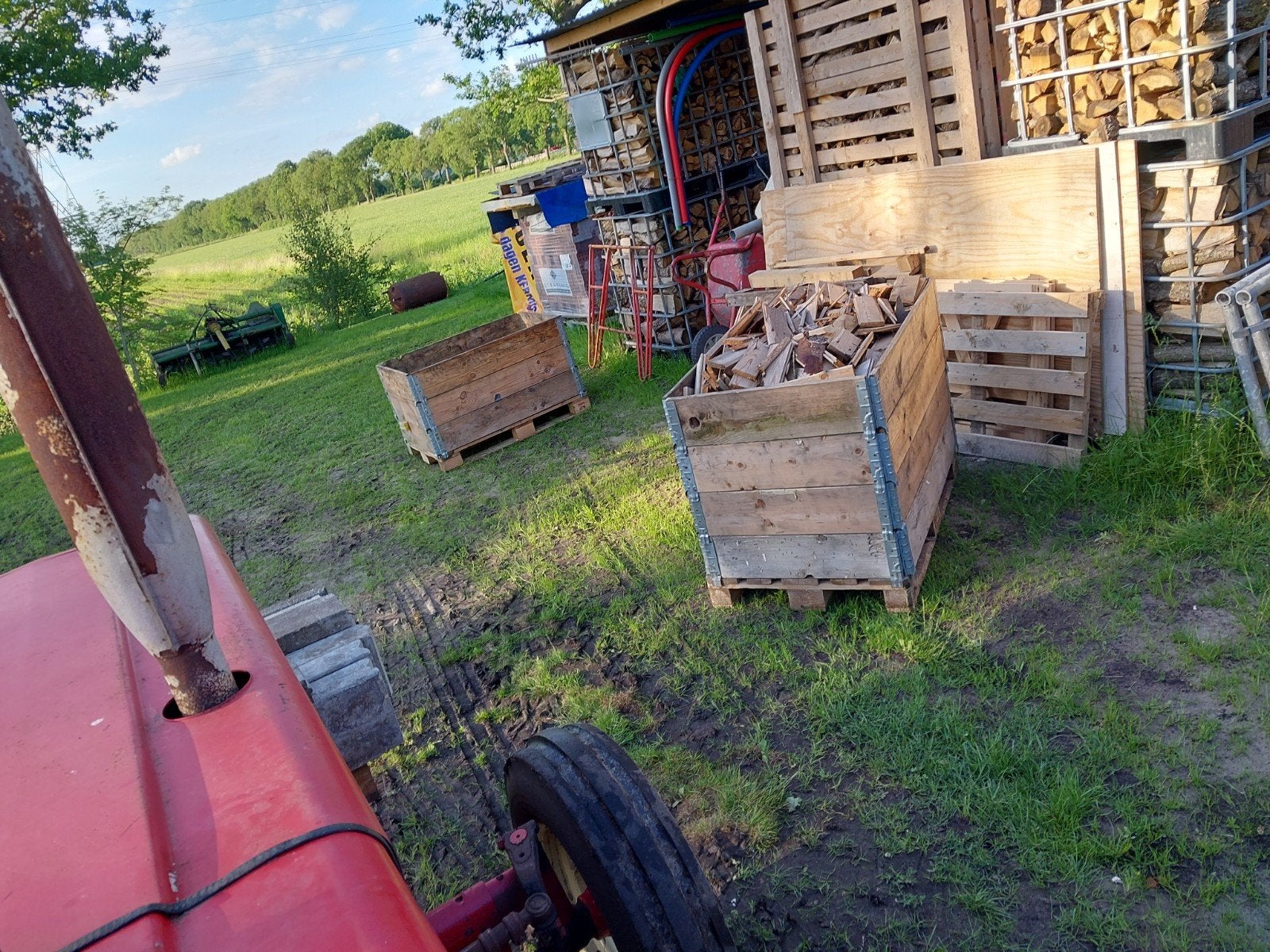 Opzetranden voor pallets - 10 stuks, Tuin en Terras, Ophalen