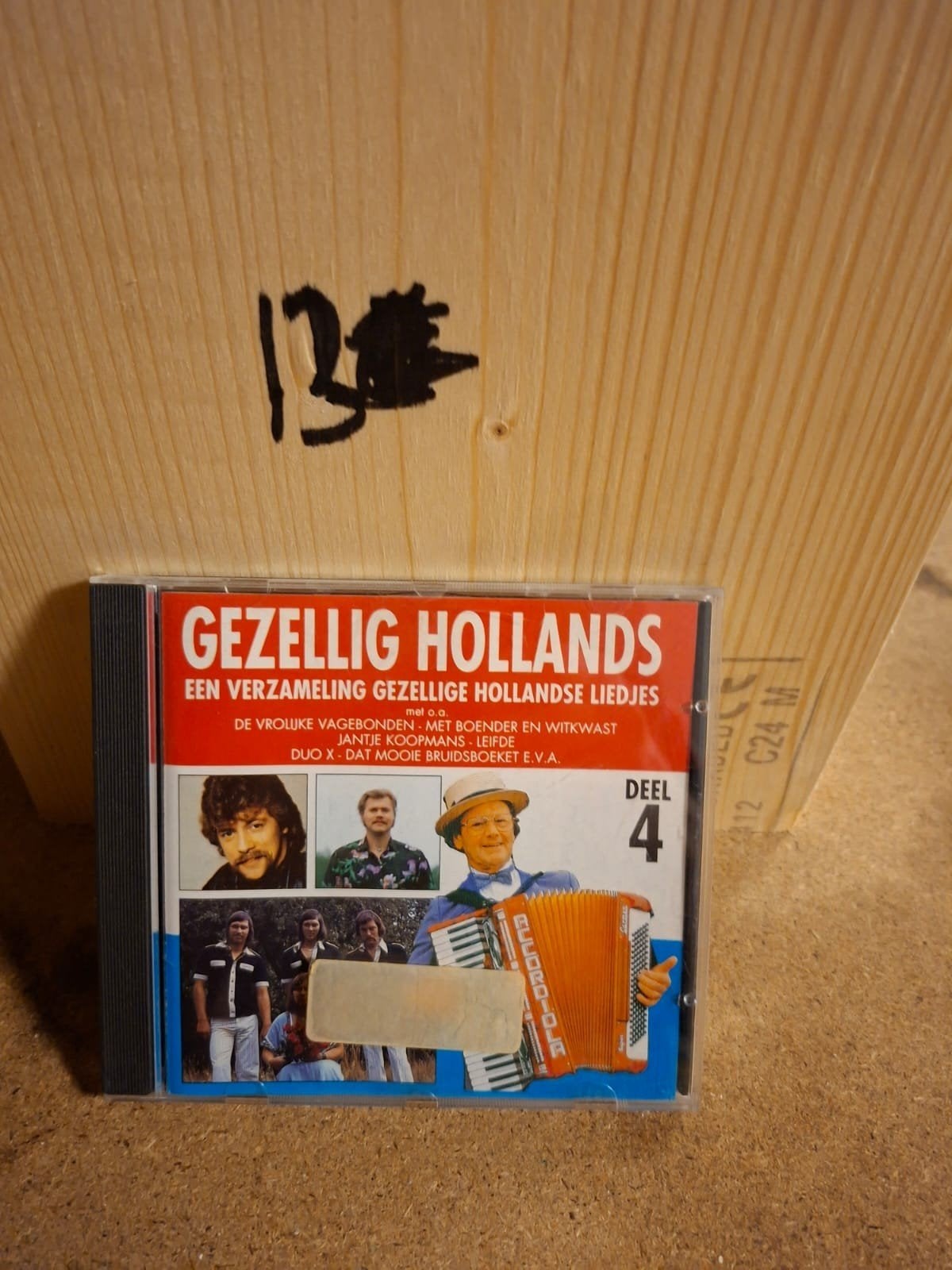 Gezellig Hollands Deel 4 - Verzamelalbum Hollandse Liedjes, Ophalen of Verzenden, Gebruikt, Schlager, Verzamelalbum
