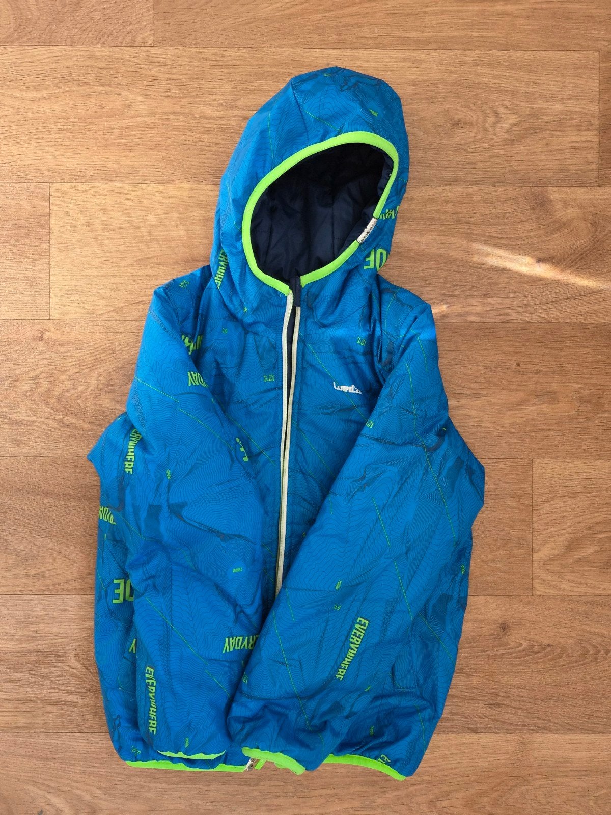 Wedze ski-jas en broek set voor kinderen, maat 133-142 cm, Gebruikt, Jongen of Meisje, Ophalen of Verzenden, Setje
