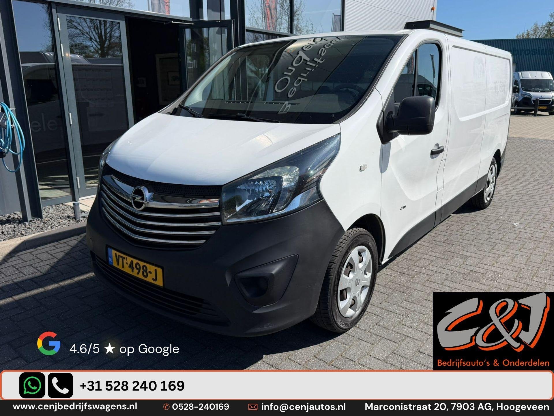 Opel Vivaro 1.6 CDTI L2H1 Edition schade, airco, cruise, Lemelerbergweg 12
1101AJ  Amsterdam, NL, Overige carrosserieën, Wit, Customercare.nl@stellantis.com