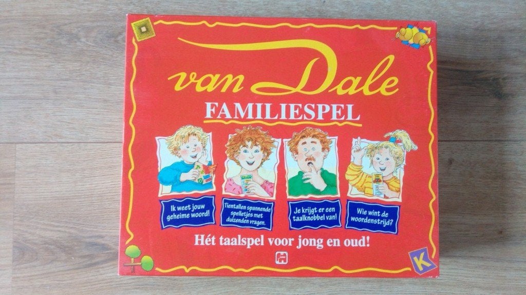 van Dale Familiespel, Ophalen, Gebruikt