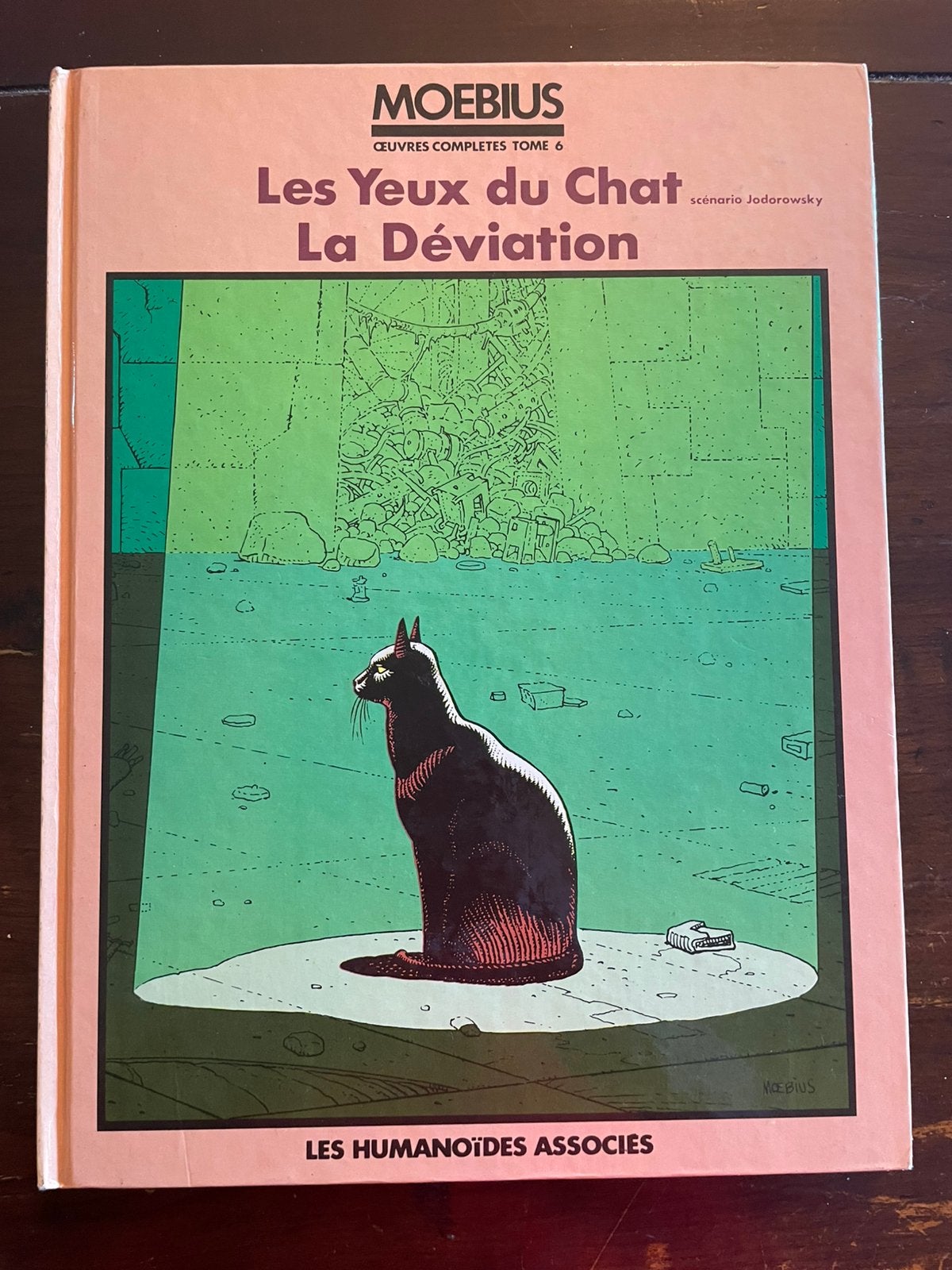 Moebius - Les Yeux du Chat / La Déviation (Frans, goede staa, Eén stripboek, Ophalen of Verzenden, Zo goed als nieuw
