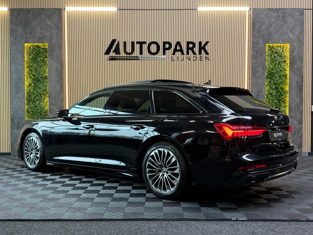 Audi A6 Avant 55 TFSI e quattro Competition 3x S-LINE|PANO|M, Automaat, Gebruikt, 4 cilinders, Zwart