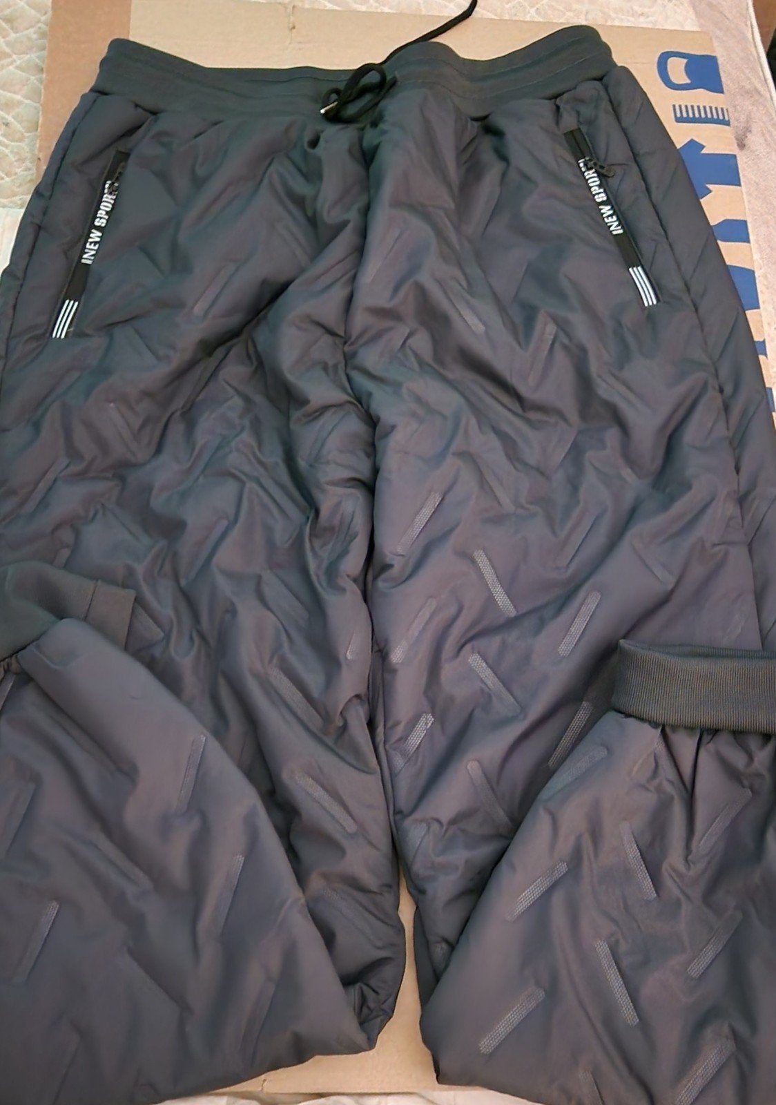 Warme winterbroek gevoerd - Maat 6XL, Kleding | Heren, Broeken en Pantalons, Verzenden, Zwart, Nieuw, Overige maten