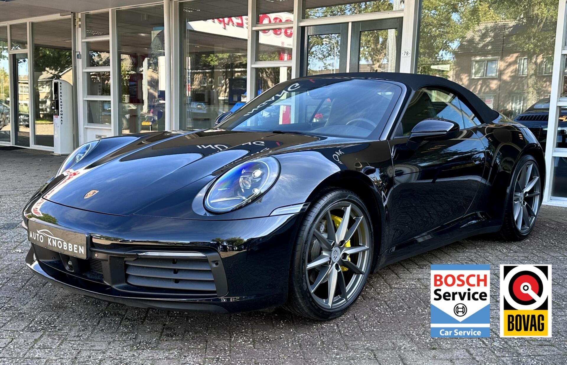 Porsche 911 Cabrio 992 3.0 Carrera Led, Sportuitlaat, Leer B, Auto's, Automaat, Achterwielaandrijving, Gebruikt, 385 pk