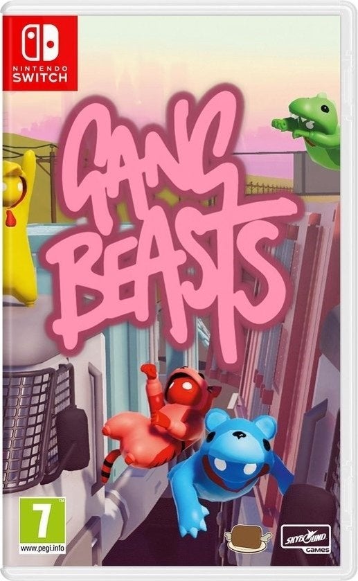Gang Beasts Switch €19,99 | GameshopX nl, Avontuur en Actie, Ophalen of Verzenden, Zo goed als nieuw, 3 spelers of meer
