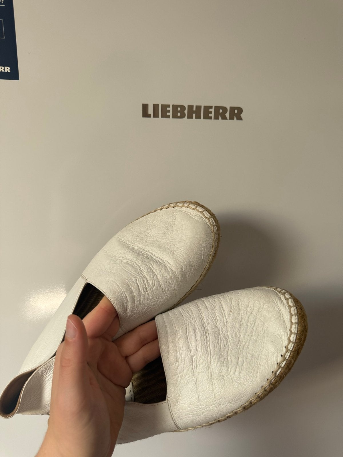 Kenzo Paris Espadrilles - Wit Leer - Maat 39, Ophalen of Verzenden, Gedragen, Wit, Espadrilles of Moccasins