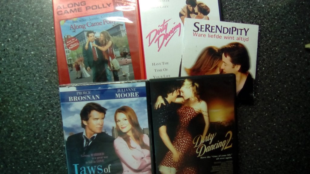 SETJE DVD'S 5 ROMANTISCHE FILMS, Gebruikt, Alle leeftijden, Nederlands, Romantische komedie