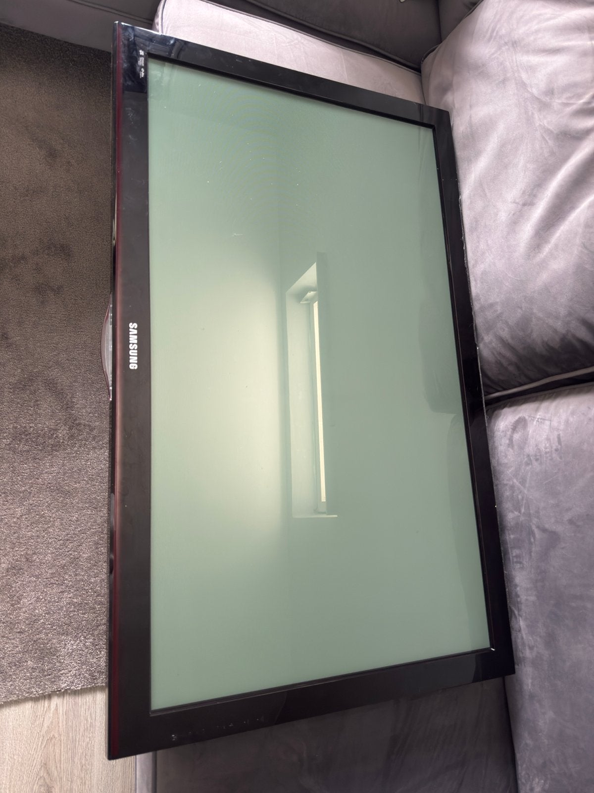 Gratis Samsung Plasma TV PS42C450B1W, Audio, Tv en Foto, Televisies, Ophalen, Gebruikt, 50 Hz, Samsung