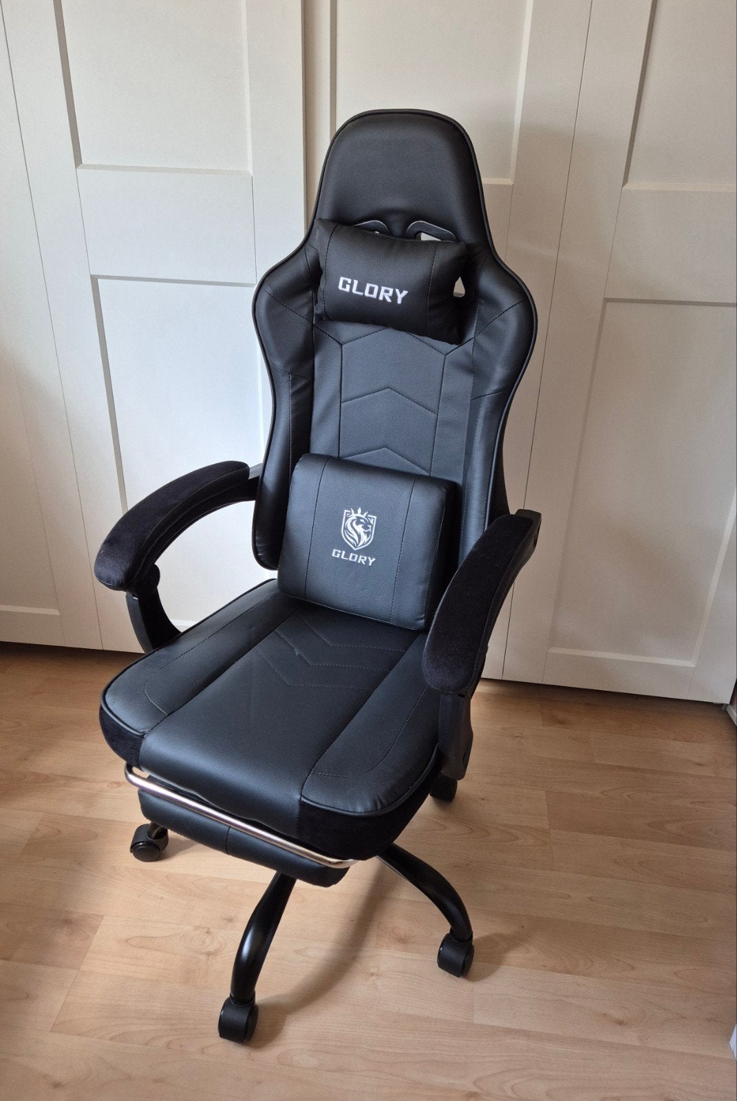 bureaustoel nieuw, Huis en Inrichting, Bureaustoelen, Ophalen, Gaming bureaustoel, Zwart, Nieuw