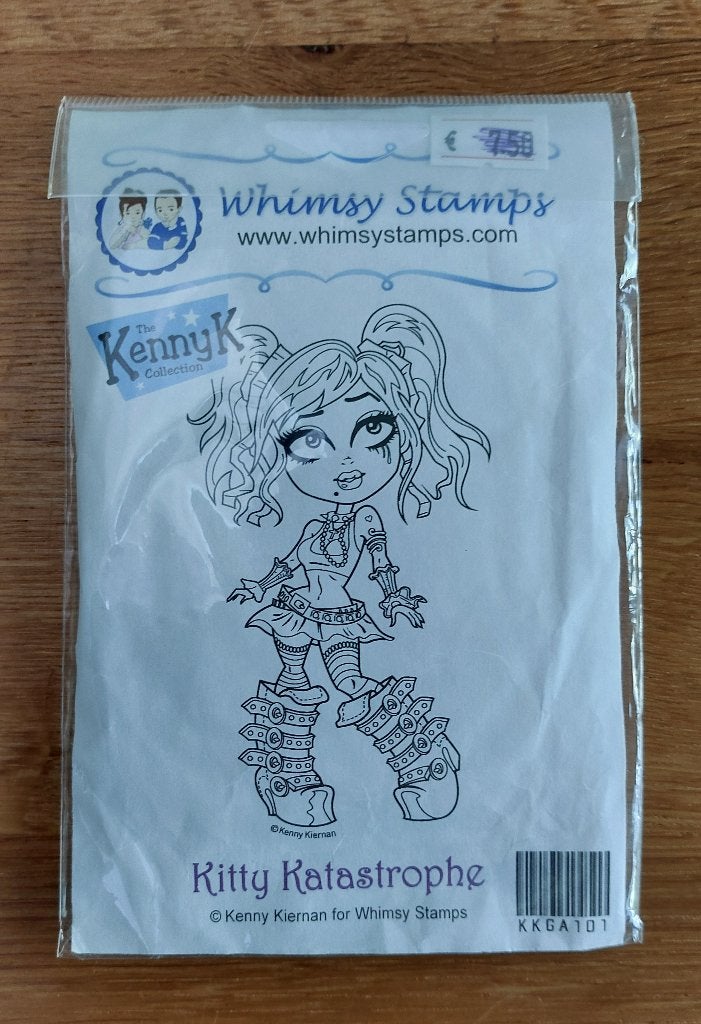 wimsy stempel, Ophalen of Verzenden, Gebruikt, EZ-mounted stempel