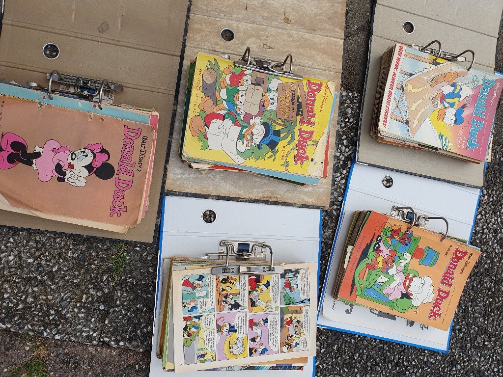 Donald duck, Walt Disney, Meerdere stripboeken, Ophalen, Gelezen