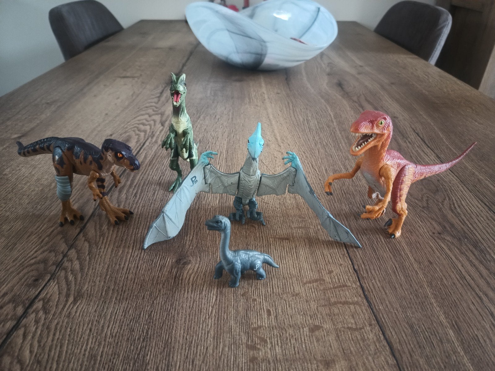 Vintage Jurassic Park Dinos, Ophalen of Verzenden, Zo goed als nieuw, Film, Actiefiguur of Pop