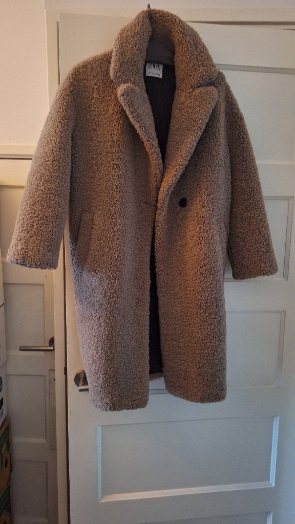Zara jas, Kleding | Dames, Bruin, Zara, Ophalen of Verzenden, Zo goed als nieuw