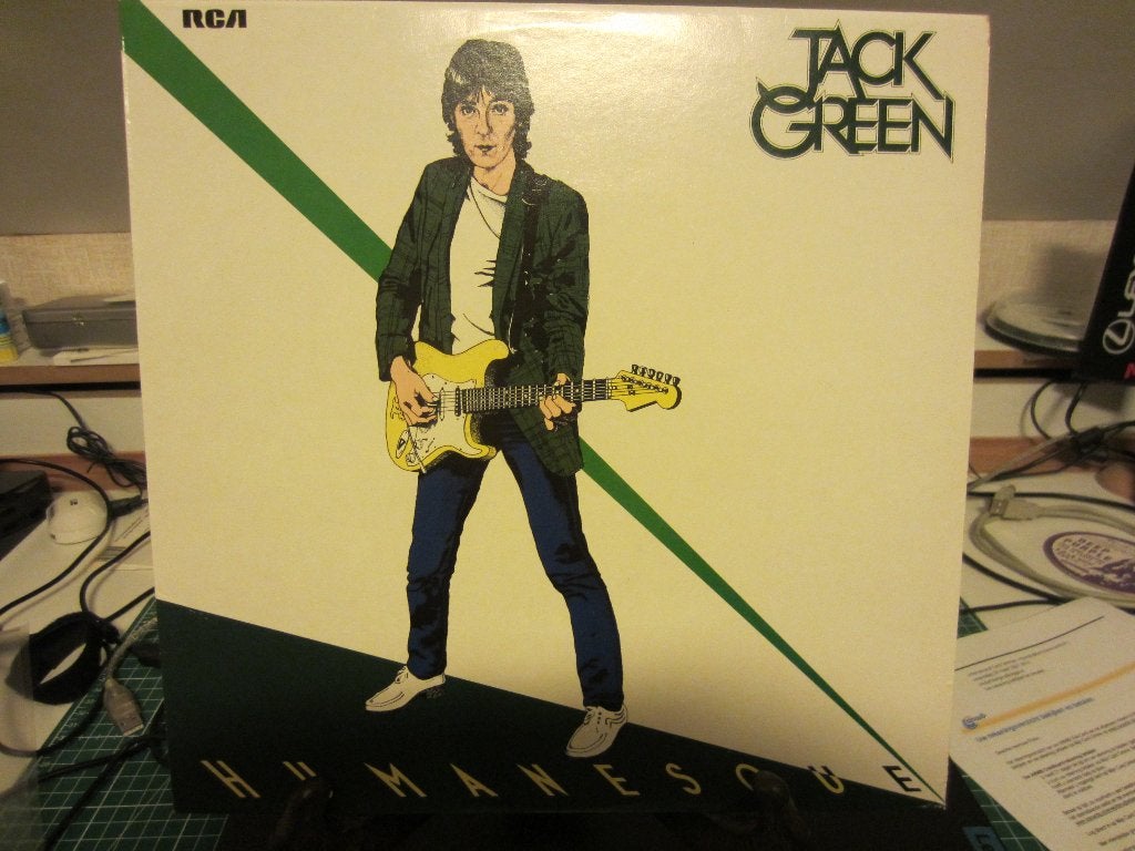 Jack Green - Humanesque 1-lp, 12 inch, Nieuw in verpakking, Poprock, Beschermende buitenhoes